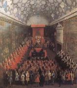 Peter Tillemans Queen Anne at the House of Lords (mk25) France oil painting reproduction